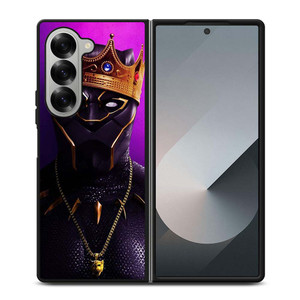 KING BLACK PANTHER Samsung Galaxy Z Fold 6 Case Cover KING BLACK PANTHER Samsung Galaxy Z Fold 6 Case Cover