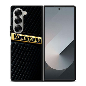 KOENIGSEGG GOLD BLACK CARBON Samsung Galaxy Z Fold 6 Case Cover KOENIGSEGG GOLD BLACK CARBON Samsung Galaxy Z Fold 6 Case Cover