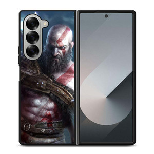 KRATOS GOD OF WAR GAME Samsung Galaxy Z Fold 6 Case Cover