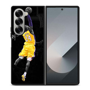 LA LAKERS KOBE BRYANT SIGNATURE Samsung Galaxy Z Fold 6 Case Cover