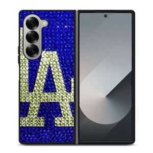LA LOS ANGELES DODGERS DIAMOND Samsung Galaxy Z Fold 6 Case Cover LA LOS ANGELES DODGERS DIAMOND Samsung Galaxy Z Fold 6 Case Cover