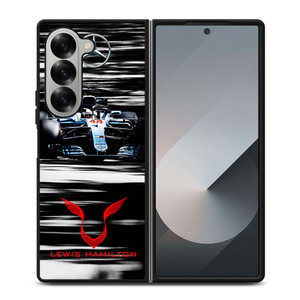 LEWIS HAMILTON MERCEDES F1 3 Samsung Galaxy Z Fold 6 Case Cover