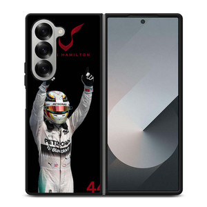 LEWIS HAMILTON MERCEDES F1 Samsung Galaxy Z Fold 6 Case Cover