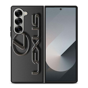 LEXUS CAR LOGO CARBON Samsung Galaxy Z Fold 6 Case Cover LEXUS CAR LOGO CARBON Samsung Galaxy Z Fold 6 Case Cover