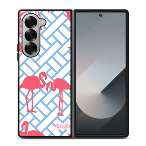 LILLY PULITZER FLAMINGO 2 Samsung Galaxy Z Fold 6 Case Cover