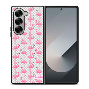 LILLY PULITZER FLAMINGO PATTERN Samsung Galaxy Z Fold 6 Case Cover