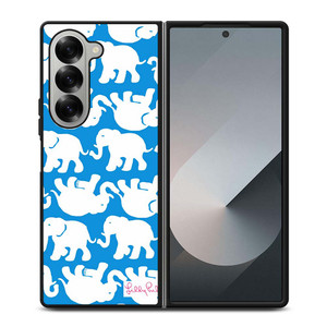 LILLY PULITZER TINY ELEPHANT Samsung Galaxy Z Fold 6 Case Cover