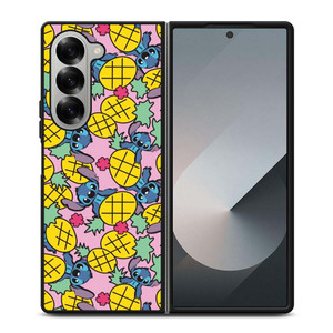 LILO AND STITCH PINEAPPLE PATTERN Samsung Galaxy Z Fold 6 Case Cover LILO AND STITCH PINEAPPLE PATTERN Samsung Galaxy Z Fold 6 Case Cover
