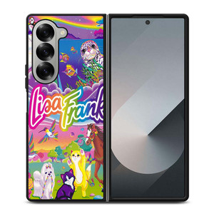 LISA FRANK LOGO Samsung Galaxy Z Fold 6 Case Cover