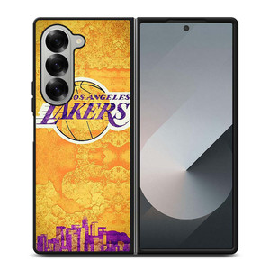 LOS ANGELES LA LAKERS Samsung Galaxy Z Fold 6 Case Cover LOS ANGELES LA LAKERS Samsung Galaxy Z Fold 6 Case Cover