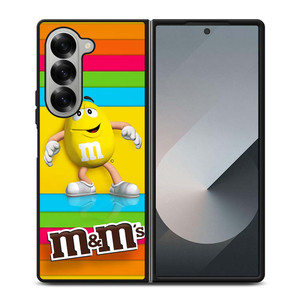 M&M'S CHOCOLATE MASCOT 3 Samsung Galaxy Z Fold 6 Case Cover