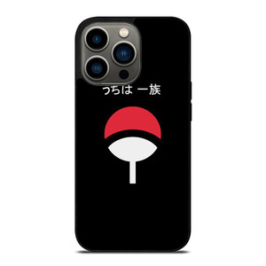 UCHIHA CLAN LOGO MINIMALIST iPhone 13 Pro Case Cover