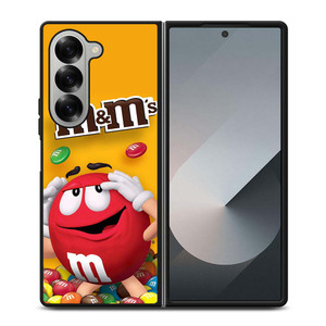M&M'S CHOCOLATE MASCOT Samsung Galaxy Z Fold 6 Case Cover