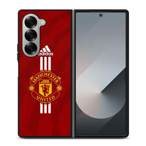 MANCHESTER UNITED FC FOOTBALL LOGO ADIDAS Samsung Galaxy Z Fold 6 Case Cover