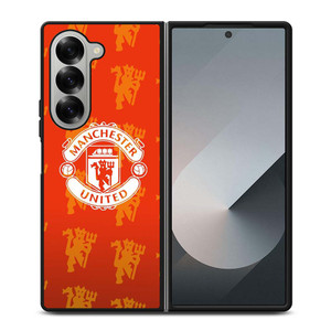 MANCHESTER UNITED FC LOGO RED DEVILS Samsung Galaxy Z Fold 6 Case Cover