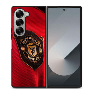 MANCHESTER UNITED NEW LOGO JERSEY Samsung Galaxy Z Fold 6 Case Cover