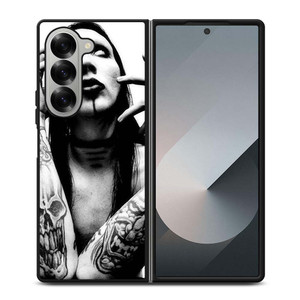 MARILYN MANSON TATTOO Samsung Galaxy Z Fold 6 Case Cover