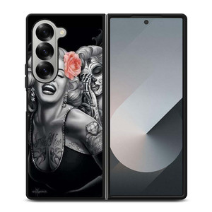 MARILYN MONROE TATTOO Samsung Galaxy Z Fold 6 Case Cover