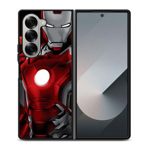 MARVEL IRONMAN STRAIGHT POTRAIT LINE Samsung Galaxy Z Fold 6 Case Cover