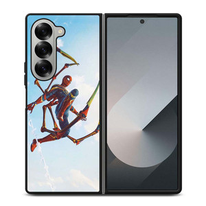 MARVEL SPIDERMAN IRON MODE Samsung Galaxy Z Fold 6 Case Cover
