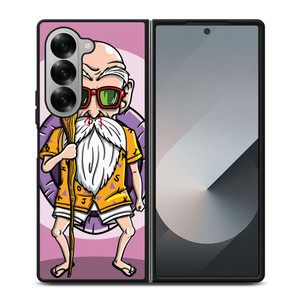 MASTER ROSHI DRAGON BALL CARTOON Samsung Galaxy Z Fold 6 Case Cover