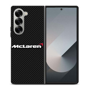 MCLAREN LOGO CARBON Samsung Galaxy Z Fold 6 Case Cover
