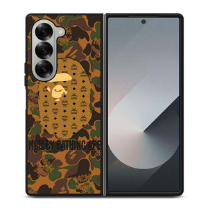 MCM BY BATHING APE CAMO Samsung Galaxy Z Fold 6 Case Cover MCM BY BATHING APE CAMO Samsung Galaxy Z Fold 6 Case Cover