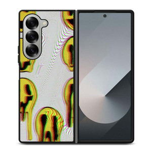 MELTED SMILEY FACE Samsung Galaxy Z Fold 6 Case Cover
