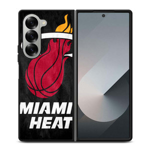 MIAMI HEAT NBA LOGO Samsung Galaxy Z Fold 6 Case Cover