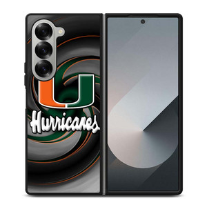 MIAMI HURRICANES ICON Samsung Galaxy Z Fold 6 Case Cover