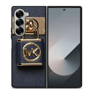 MICHAEL KORS LOGO MK PADLOCK Samsung Galaxy Z Fold 6 Case Cover
