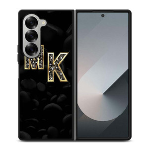 MICHAEL KORS MK GOLD LOGO Samsung Galaxy Z Fold 6 Case Cover
