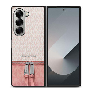 MICHAEL KORS MK LOGO BACKPACK PINK BAG Samsung Galaxy Z Fold 6 Case Cover