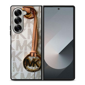 MICHAEL KORS MK WHITE Samsung Galaxy Z Fold 6 Case Cover