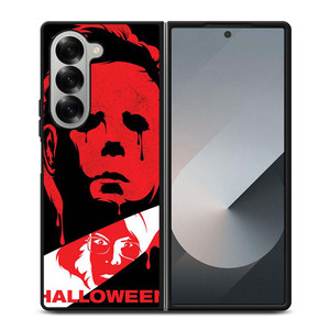 MICHAEL MYERS HALLOWEEN CLIP ART Samsung Galaxy Z Fold 6 Case Cover MICHAEL MYERS HALLOWEEN CLIP ART Samsung Galaxy Z Fold 6 Case Cover