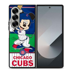 MICKEY MOUSE CHICAGO CUBS Samsung Galaxy Z Fold 6 Case Cover