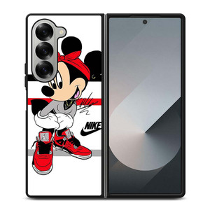 MICKEY MOUSE NIKE AIR JORDAN Samsung Galaxy Z Fold 6 Case Cover