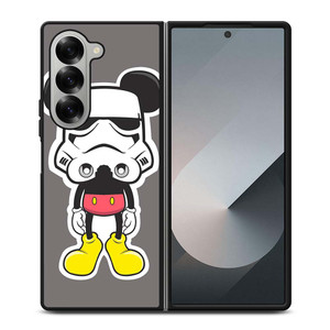 MICKEY MOUSE STORMTROOPER STAR WARS Samsung Galaxy Z Fold 6 Case Cover MICKEY MOUSE STORMTROOPER STAR WARS Samsung Galaxy Z Fold 6 Case Cover