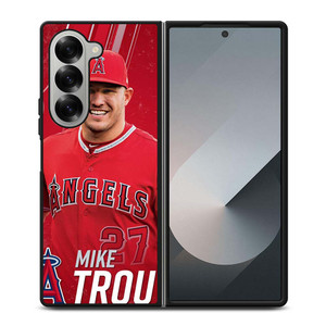 MIKE TROUT BASEBALL Samsung Galaxy Z Fold 6 Case Cover