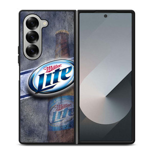 MILLER LITE BEER BOTTLE Samsung Galaxy Z Fold 6 Case Cover MILLER LITE BEER BOTTLE Samsung Galaxy Z Fold 6 Case Cover