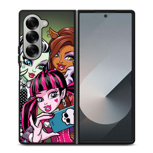 MONSTER HIGH SELFIE Samsung Galaxy Z Fold 6 Case Cover