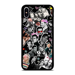 THE VAMPIRE DIARIES COLLAGE iPhone XS Max Case Cover THE VAMPIRE DIARIES COLLAGE iPhone XS Max Case Cover