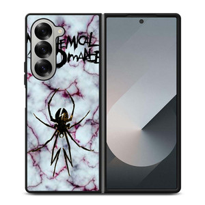 MY CHEMICAL ROMANCE MARBLE LOGO Samsung Galaxy Z Fold 6 Case Cover