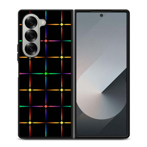 NEON DIAMONDS PATTERN Samsung Galaxy Z Fold 6 Case Cover NEON DIAMONDS PATTERN Samsung Galaxy Z Fold 6 Case Cover