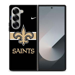 NEW ORLEANS SAINTS NFL NIKE LOGO Samsung Galaxy Z Fold 6 Case Cover