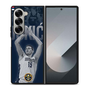 NICOLA JOKIC 15 DENVER NUGGETS Samsung Galaxy Z Fold 6 Case Cover