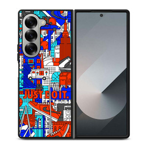 NIKE JUST DO IT ART COLLAGE Samsung Galaxy Z Fold 6 Case Cover