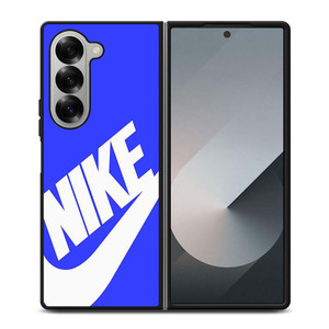 NIKE LOGO BLUE Samsung Galaxy Z Fold 6 Case Cover