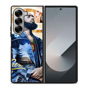 NIPSEY HUSSLE ART Samsung Galaxy Z Fold 6 Case Cover