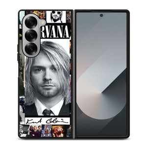 NIRVANA KURT COBAIN Samsung Galaxy Z Fold 6 Case Cover